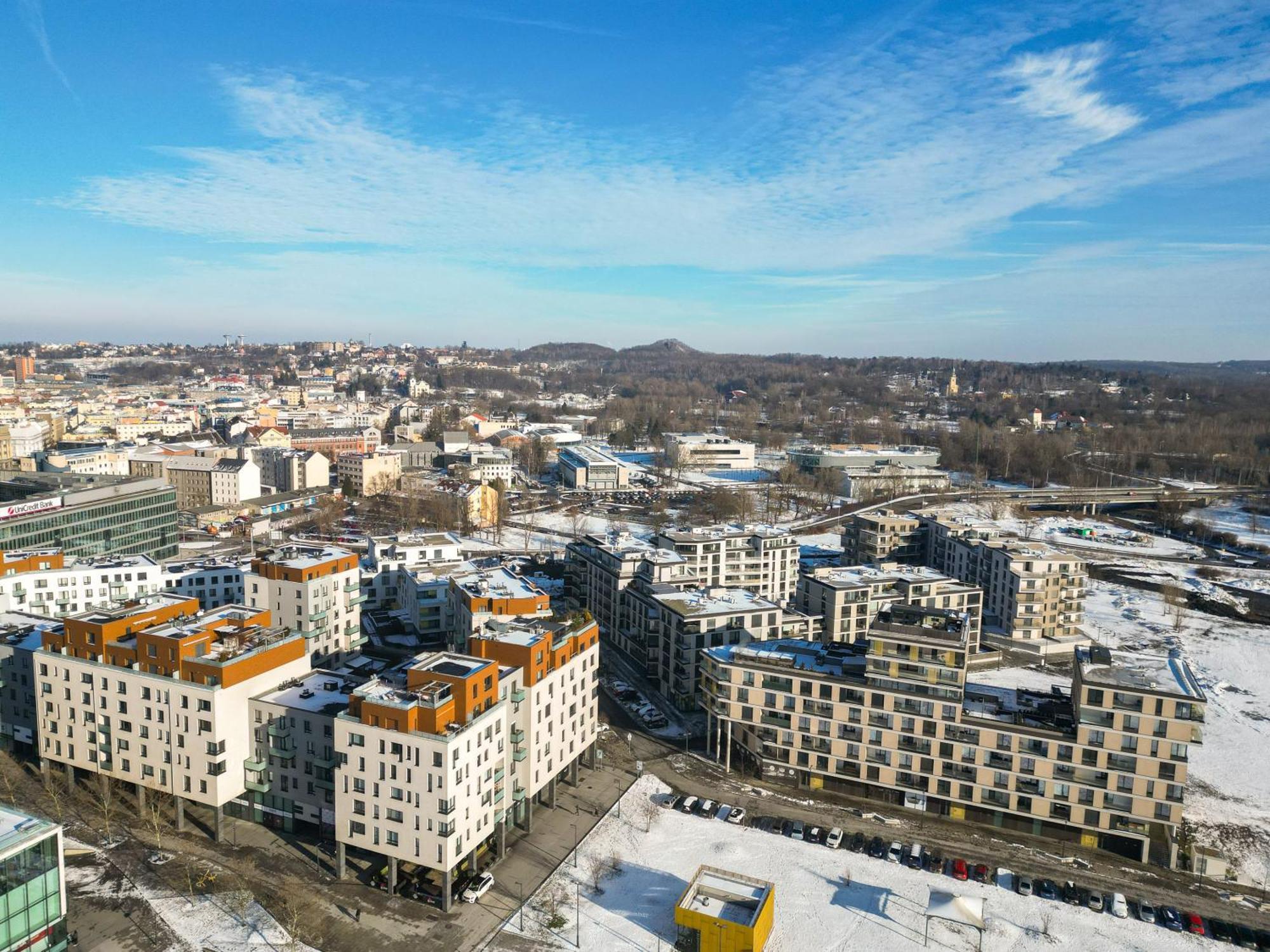 Bnb New Beautiful Apartment In The Center Of Ostrava With Option Garage Parking Exterior photo